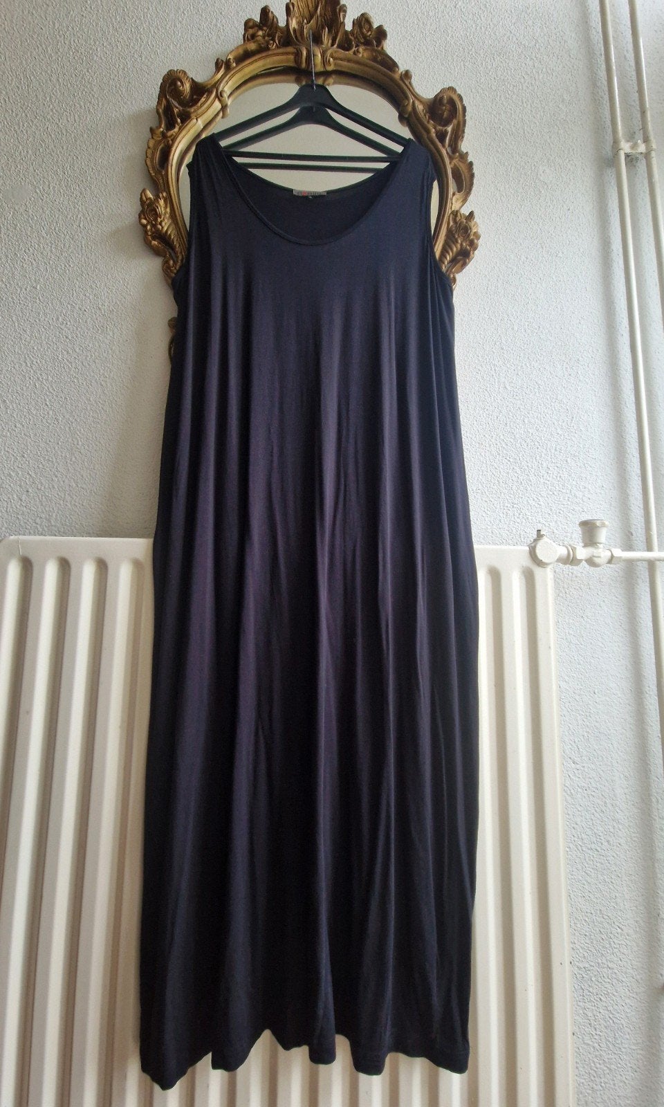 als nieuw! Exelle zwart viscose elastisch lange jurk, Exelle, Ophalen of Verzenden, Zo goed als nieuw, Jurk