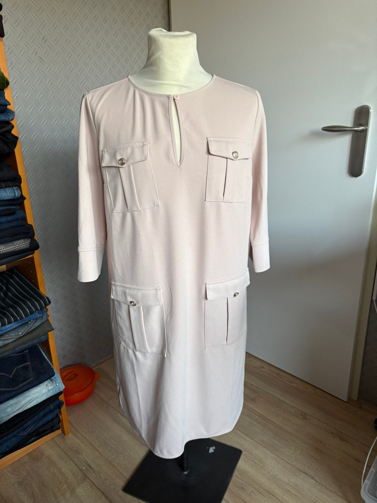 Rinascimento jurk roze L, Kleding | Dames, Maat 38/40 (M), Ophalen of Verzenden, Zo goed als nieuw, Roze