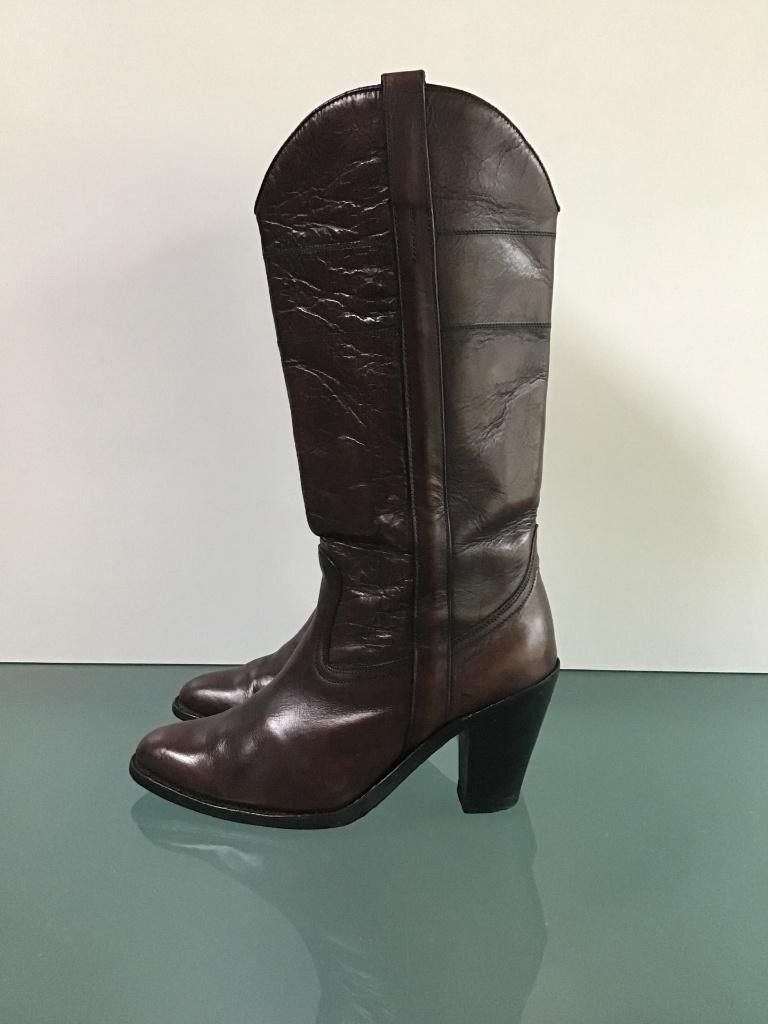 Sendra boots 38 bruin | Boho | Gratis verzenden, Bruin, Verzenden, Zo goed als nieuw, Hoge laarzen