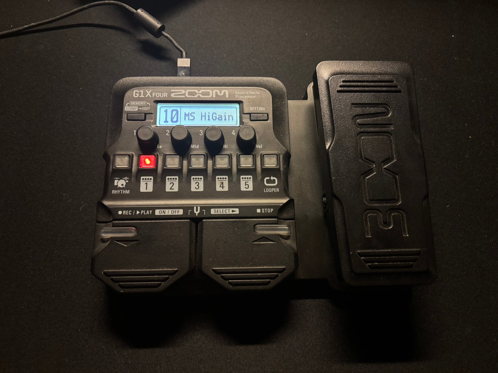 Zoom G1X Four effect pedaal, Ophalen of Verzenden, Zo goed als nieuw