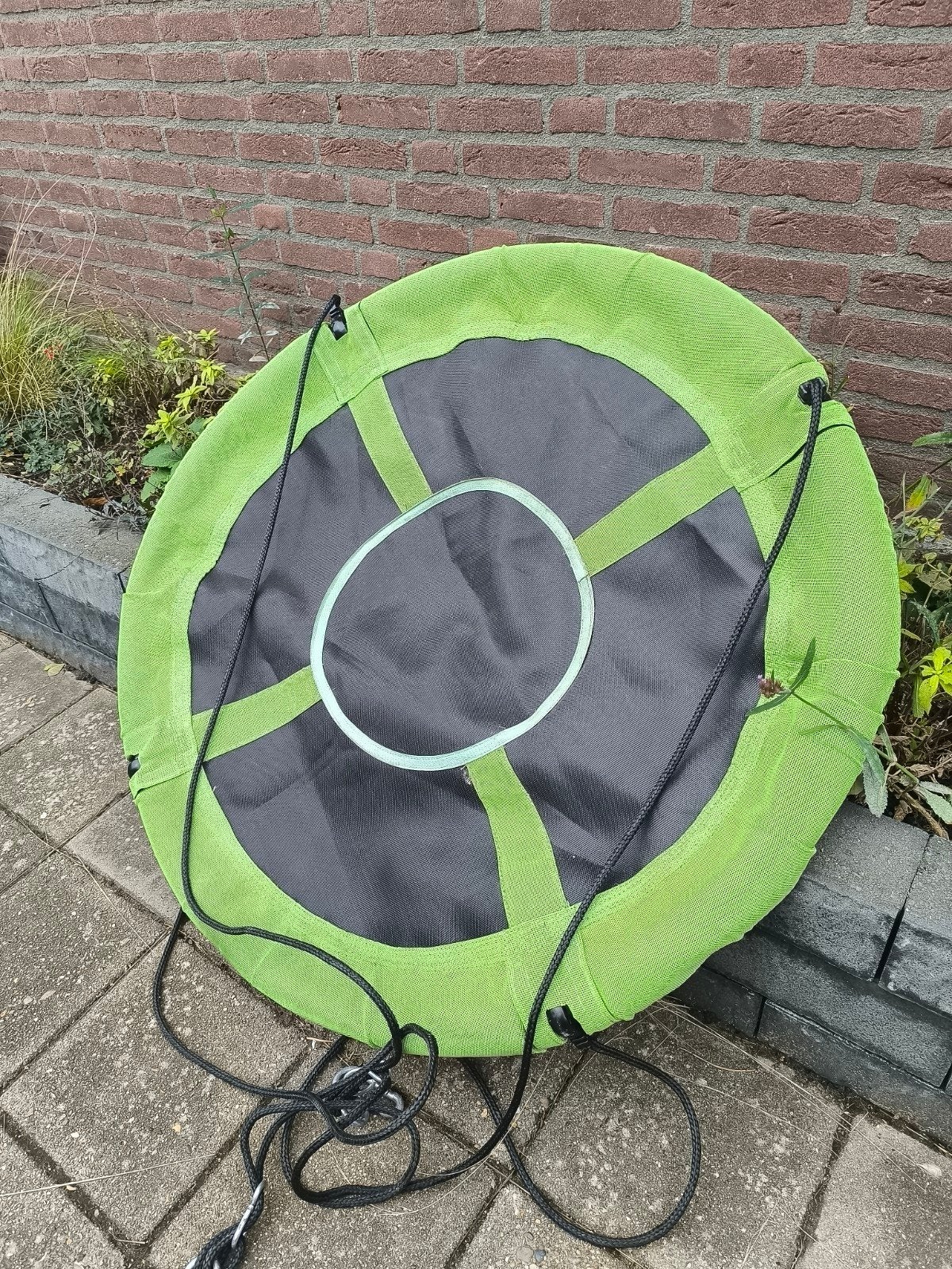 Schommel Nestschommel Groen - Diameter 110 cm, Ophalen, Gebruikt, Schommel