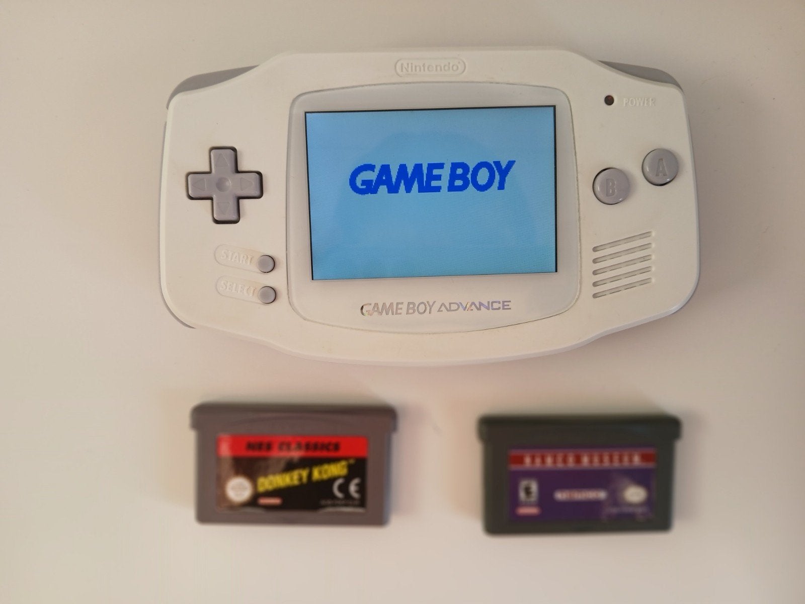 Gba met IPS scherm mod en games, Spelcomputers en Games, Spelcomputers | Nintendo Game Boy, Zo goed als nieuw, Game Boy Advance