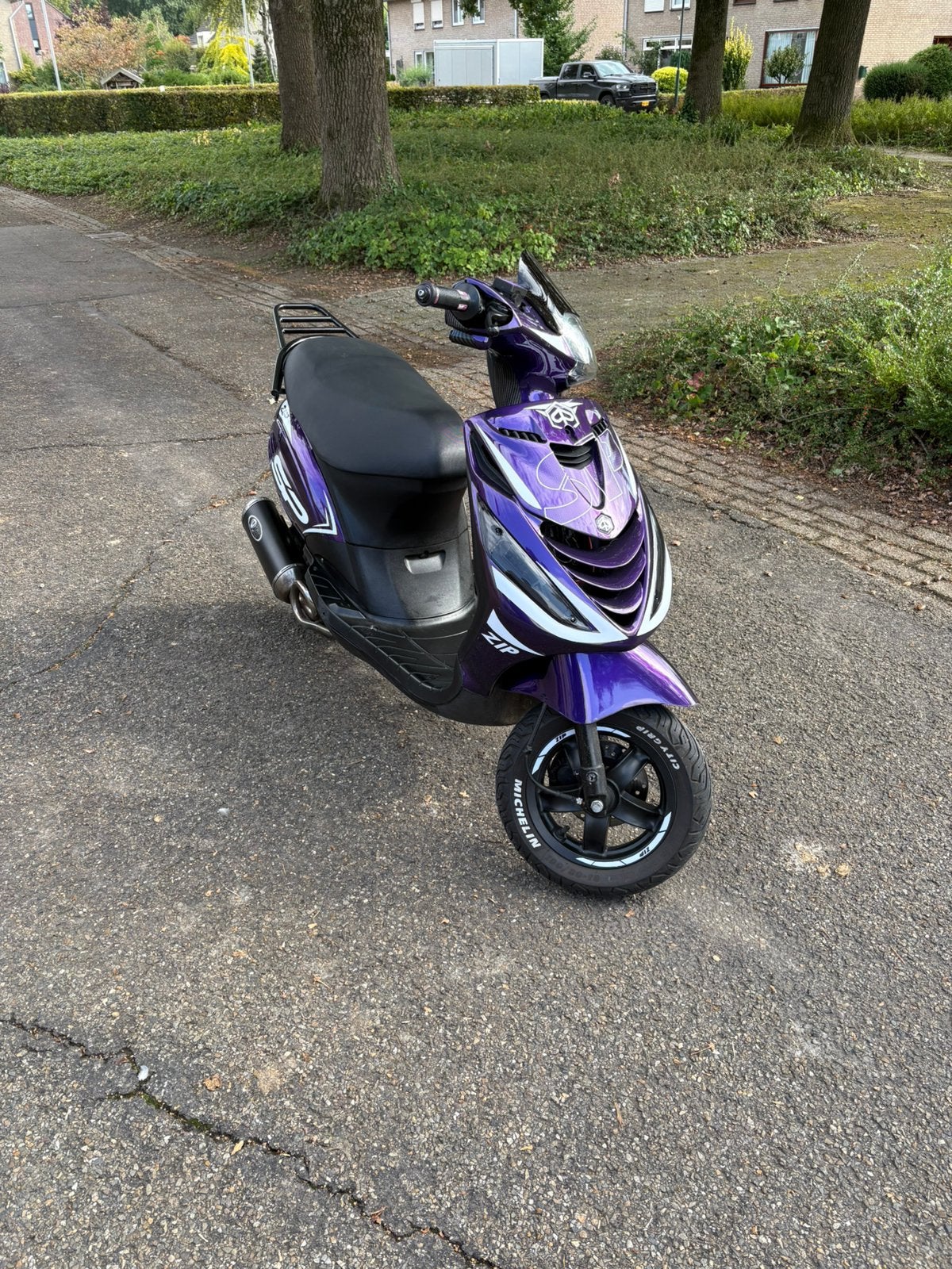 PIAGGIO ZIP 80cc 4t 2017, Fietsen en Brommers, Ophalen, Zo goed als nieuw, Benzine, Zip