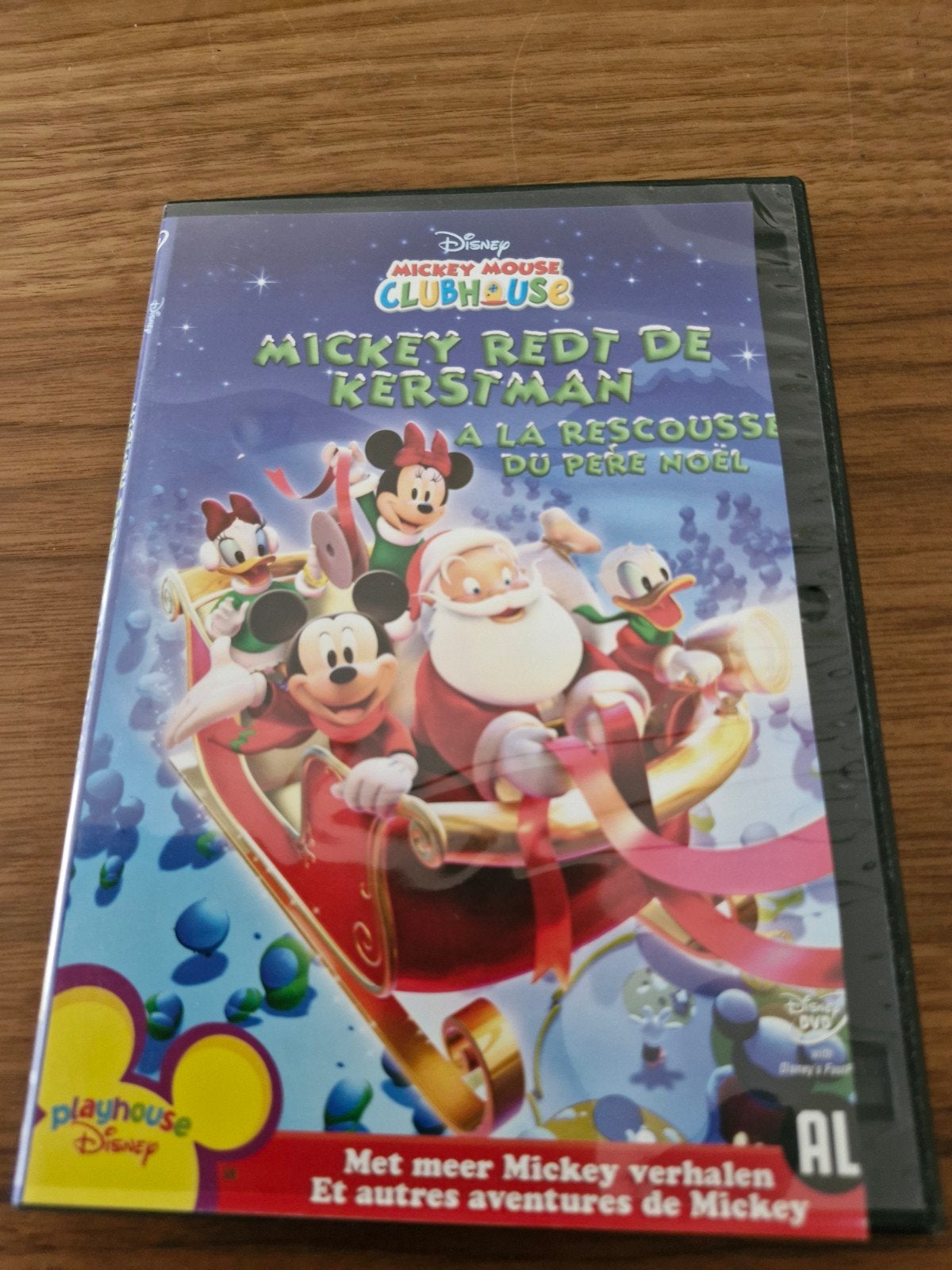 Mickey Mouse Clubhouse: Mickey Redt de Kerstman DVD, Spaans, Alle leeftijden, Ophalen of Verzenden, Familie