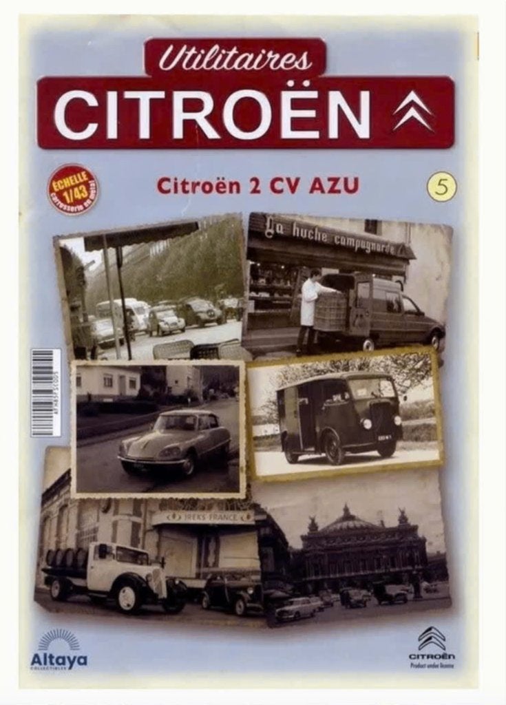 Citroen 2CV AZU Orangina 1956 1/43 Utilitaires Citroen # 4, Verzenden, Nieuw, Auto, Overige merken