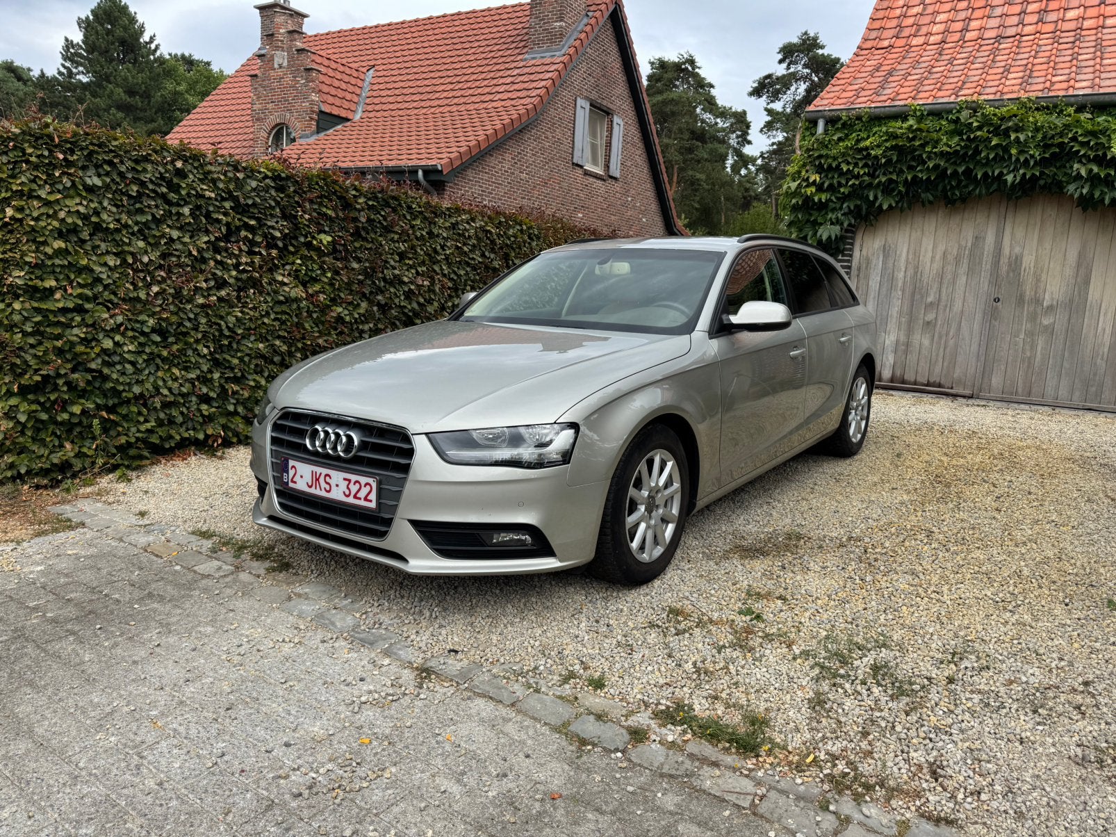 Audi A4 2013 Avant 2.0TDI, Auto's, Audi, Voorwielaandrijving, Euro 5, Beige, A4