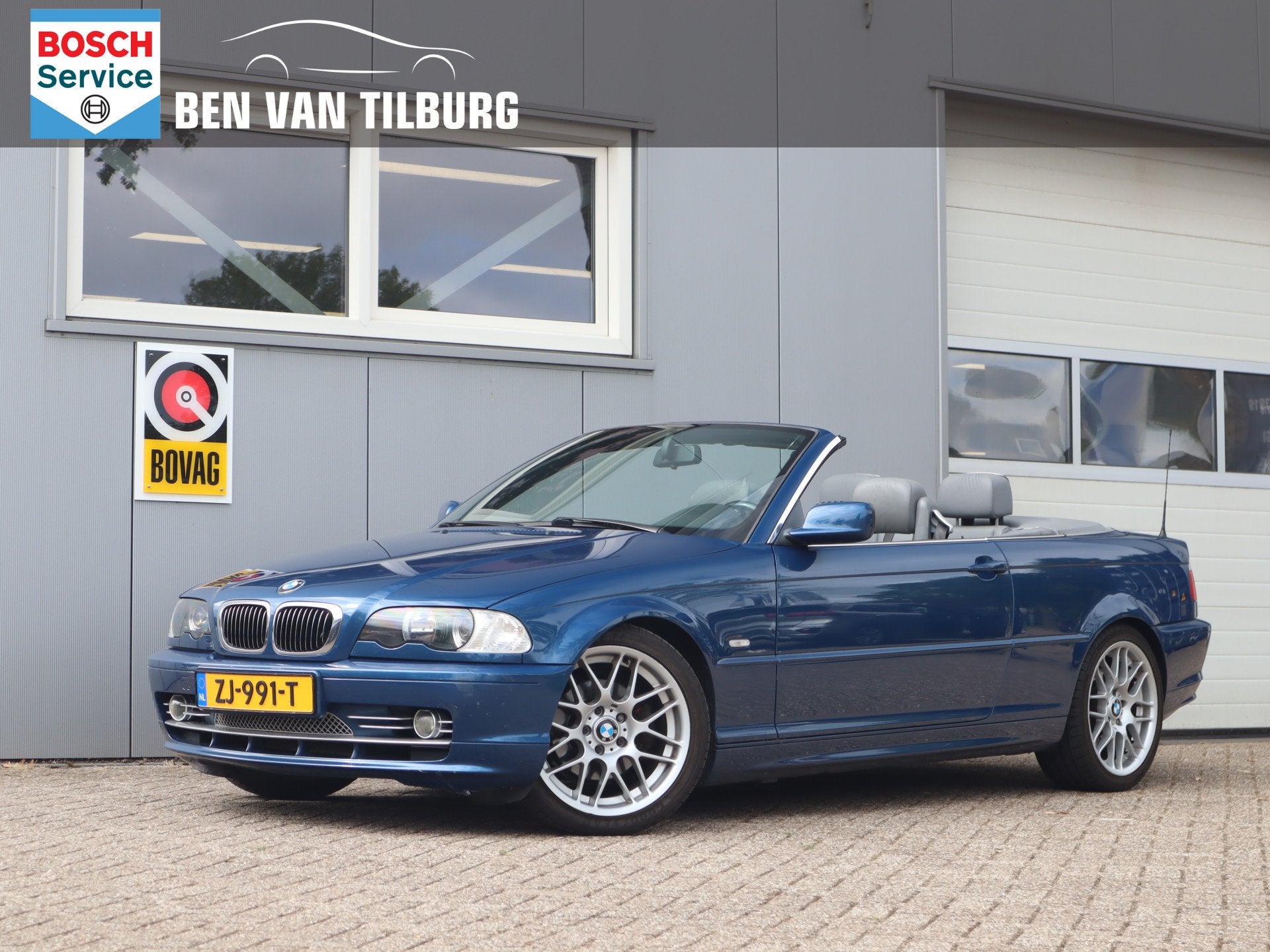 BMW 3 Serie Cabrio 323Ci Executive / Cruise / Airco / Stoelv, Auto's, Achterwielaandrijving, 2494 cc, Cabriolet, Bedrijf