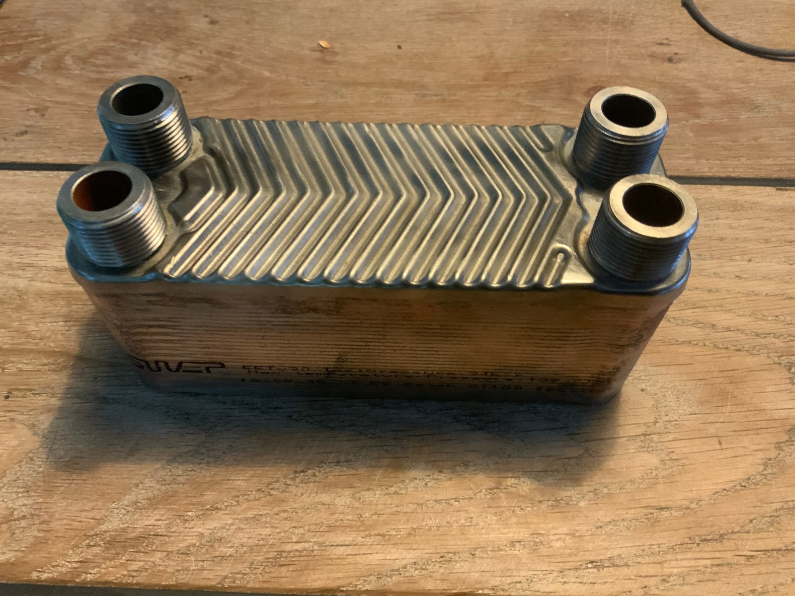 SWEP platenwisselaar E5T-30 voor verwarming en koeling, Ophalen, Gebruikt, Minder dan 60 cm, Overige typen