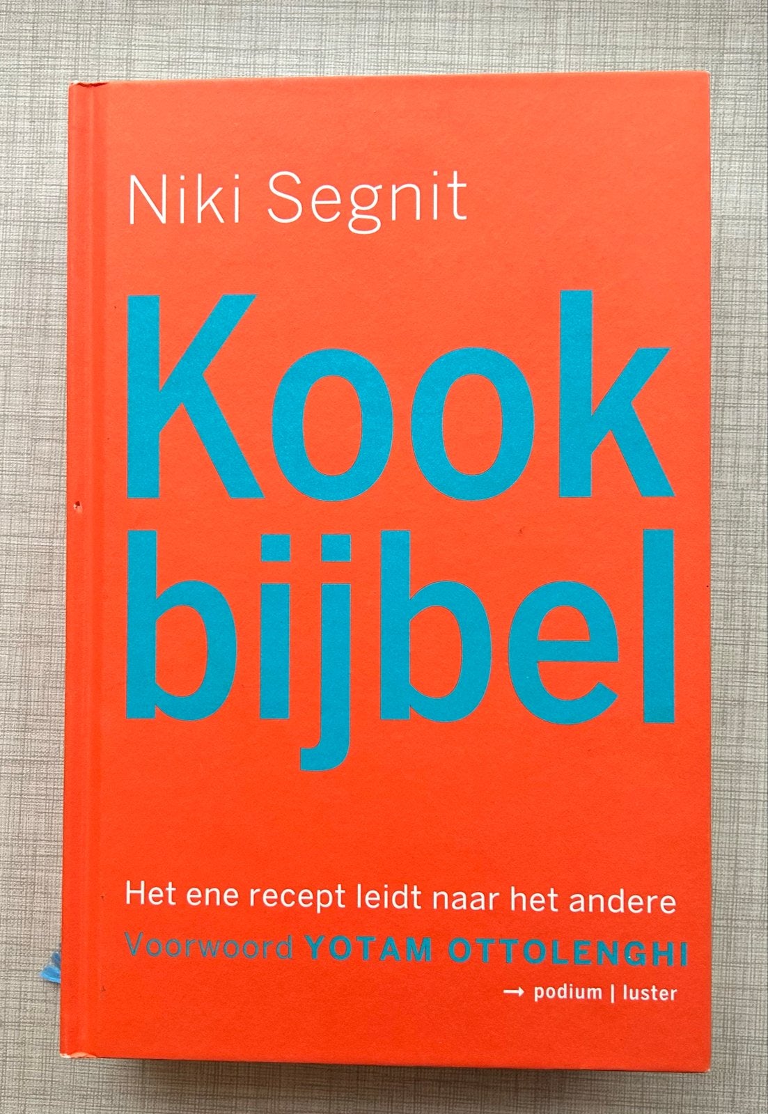 Kookbijbel - Niki Segnit (met voorwoord Yotam Ottolenghi), Boeken, Ophalen of Verzenden, Zo goed als nieuw