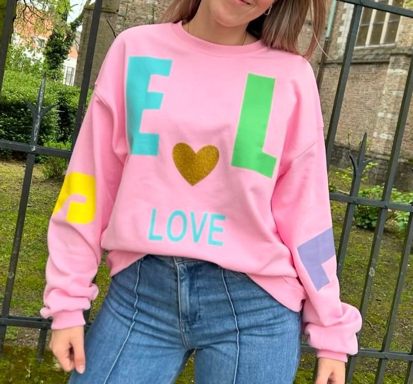 CIAO MILANO sweater met print roze mt TU, -, Verzenden, Parijs, Nieuw