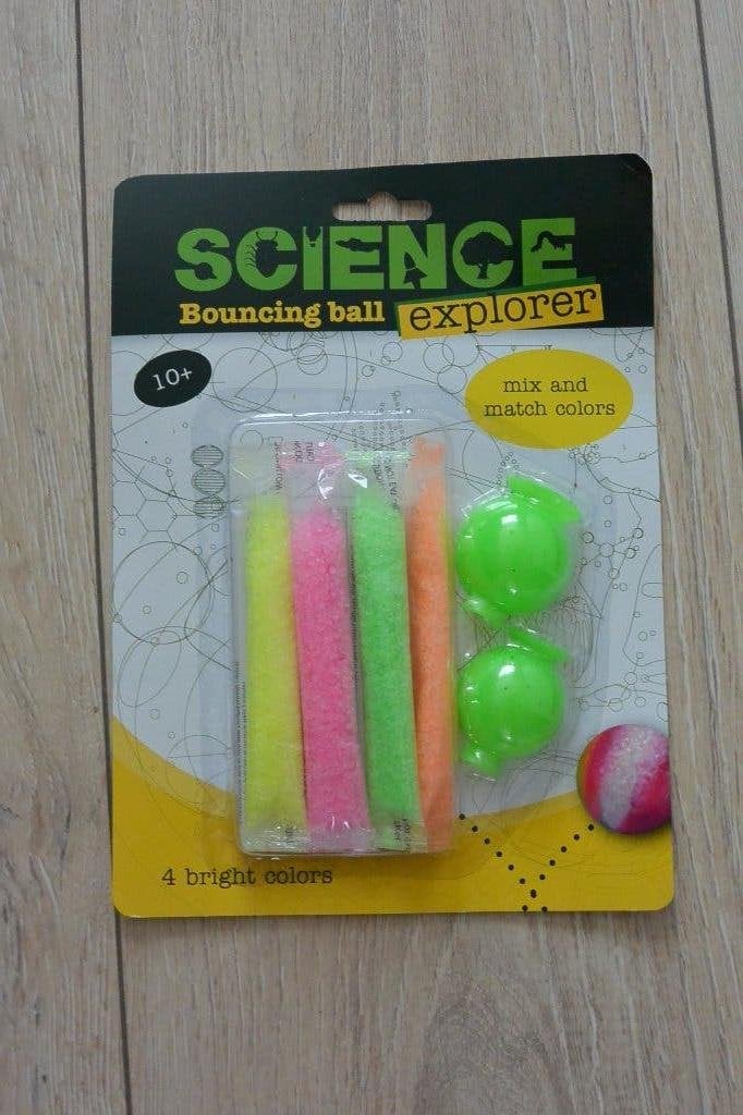 Science Explorer Stuiterbal Maakset - 4 Kleuren, Ophalen of Verzenden, Nieuw, Knutselen