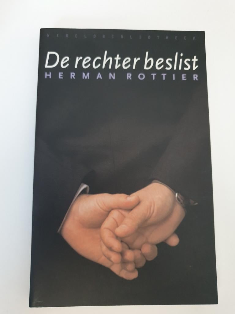 De rechter beslist - Herman Rottier, Ophalen of Verzenden, Gelezen, Herman Rottier