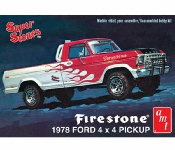 AMT 1978 Ford Pickup " Firestone Super Stone 1/25 AMT-0858, Overige merken, Auto, Groter dan 1:32, Nieuw