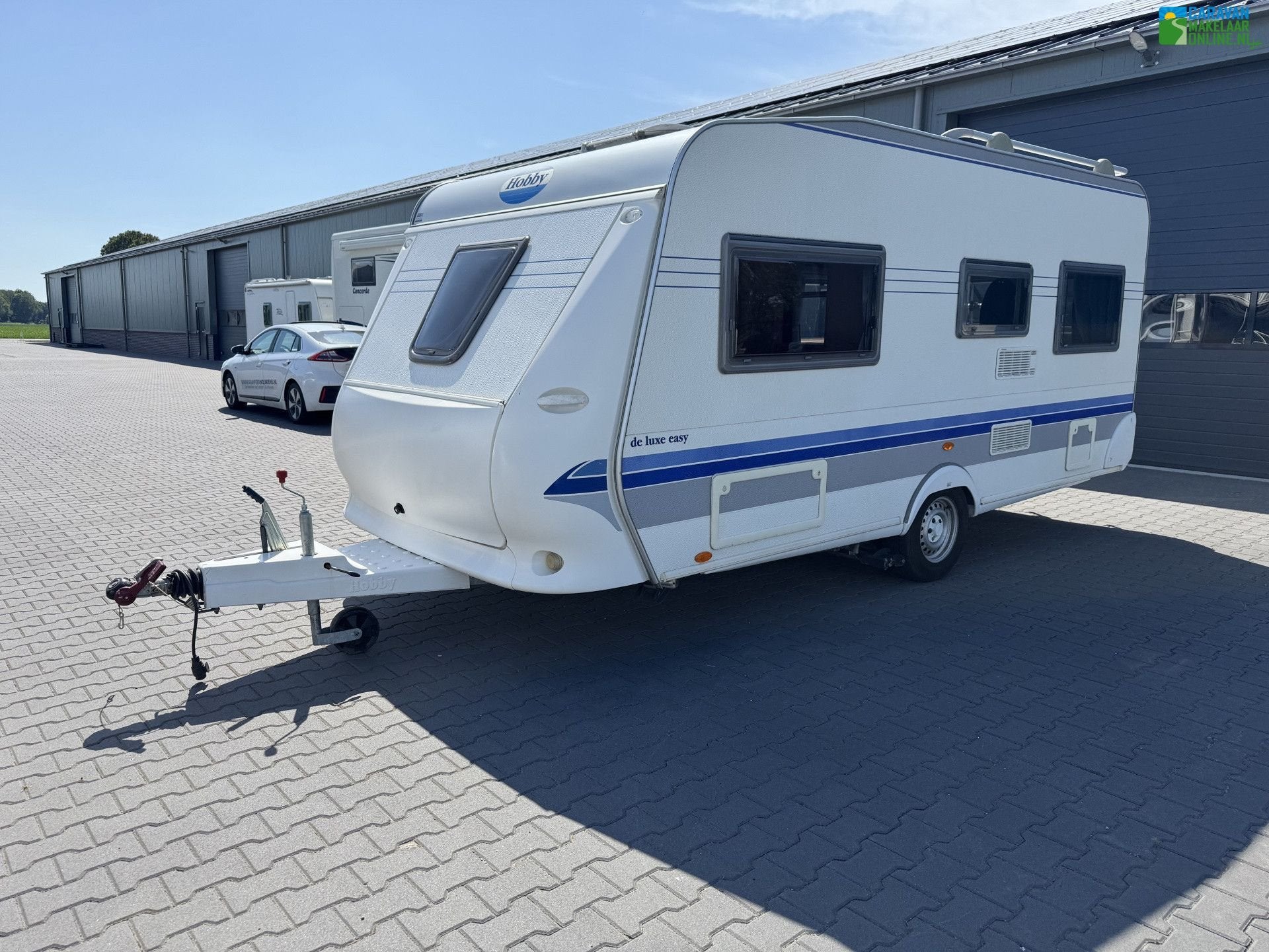 Hobby De Luxe Easy 460 UFe, Ringverwarming, Rondzit, Hobby, Bedrijf
