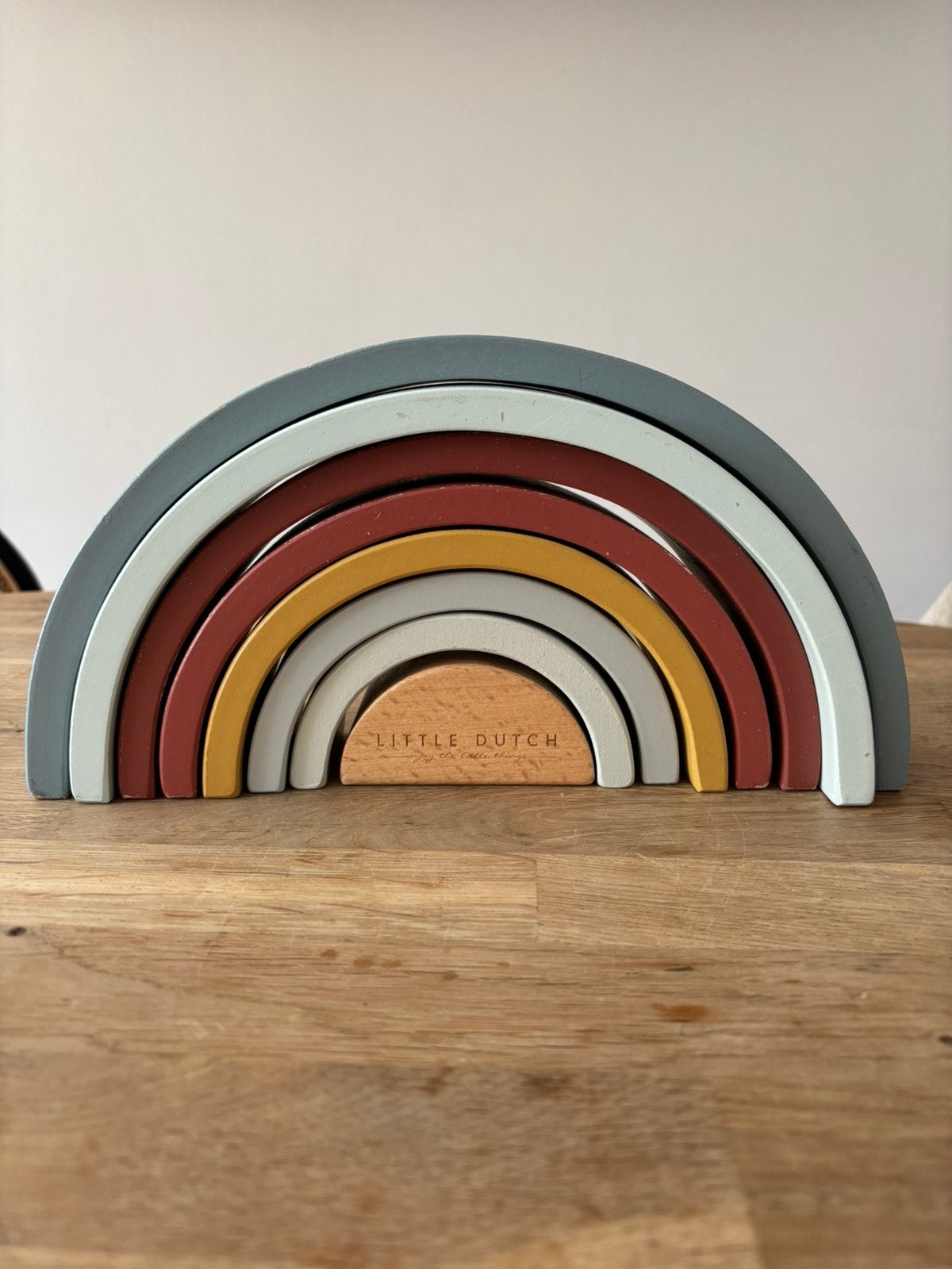 Houten regenboog van little dutch, Kinderen en Baby's, Ophalen, Gebruikt, Overige typen