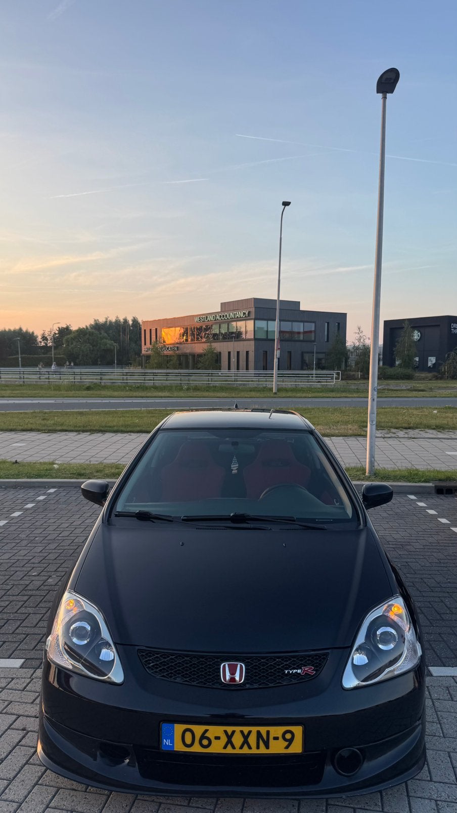 Honda EP3 TYPER 2003 Zwart, Auto's, 1998 cc, 15 km/l, 4 stoelen, Zwart
