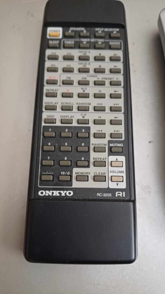 4  afstandsbedieningen audio onkyo marantz denon lg, Ophalen of Verzenden, Zo goed als nieuw, Origineel, Receiver of Versterker