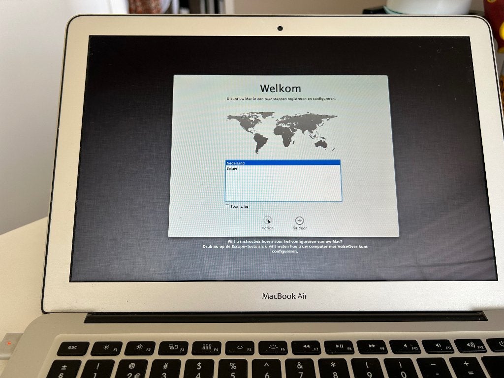 MacBook Air (13-inch,Mid 2013) 1,3-GHz, 8GB SDRAM, 128 GB, Gebruikt, Qwerty, 8 GB, 13 inch