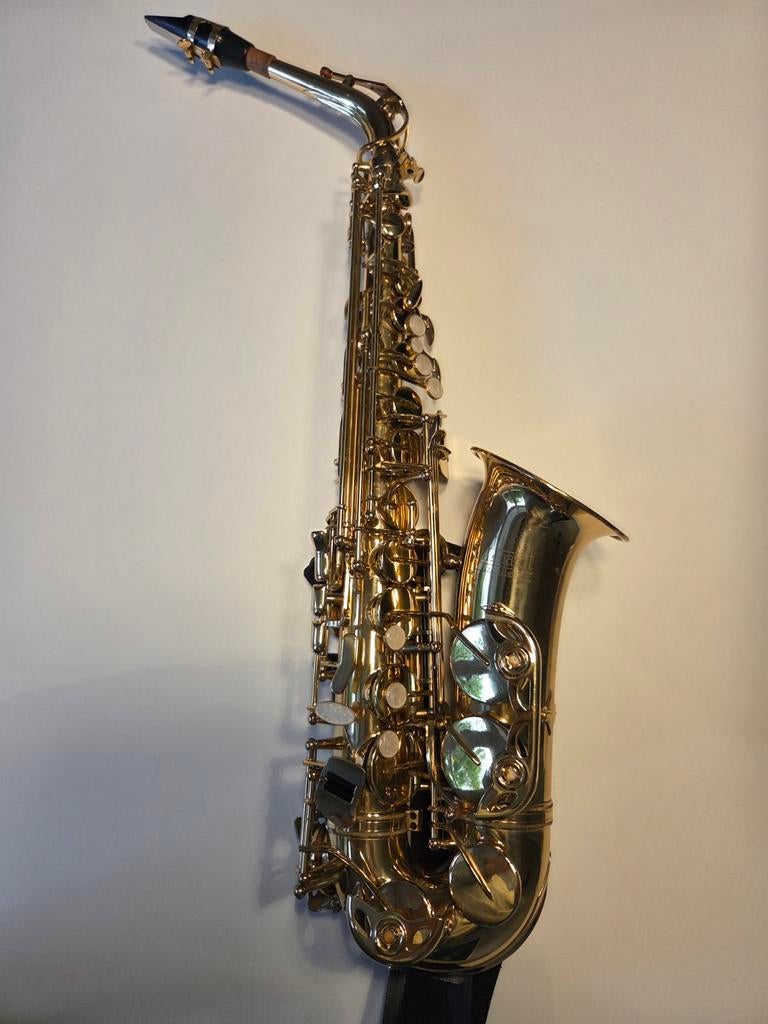 Elkhardt excellent alt sax, Ophalen of Verzenden, Zo goed als nieuw, Alt
