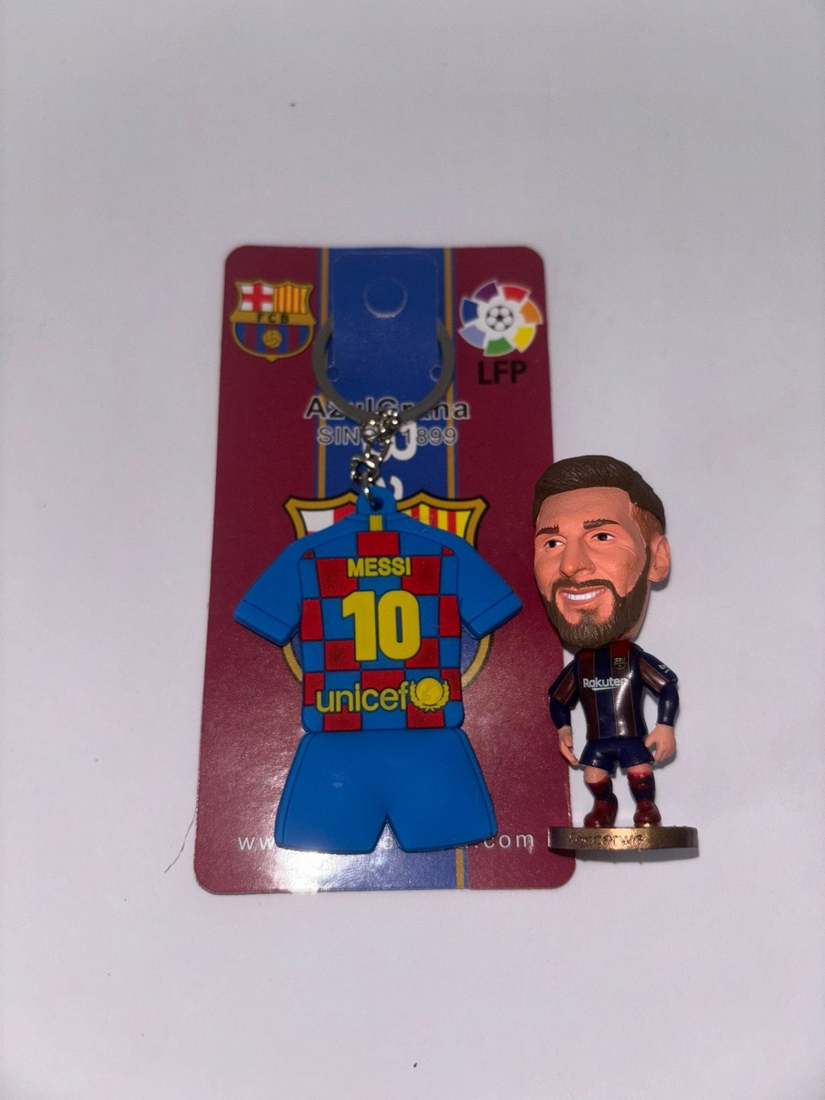 Messi bundel klein - FC Barcelona, Ophalen of Verzenden, Nieuw, Buitenlandse clubs, Beeldje of Poppetje