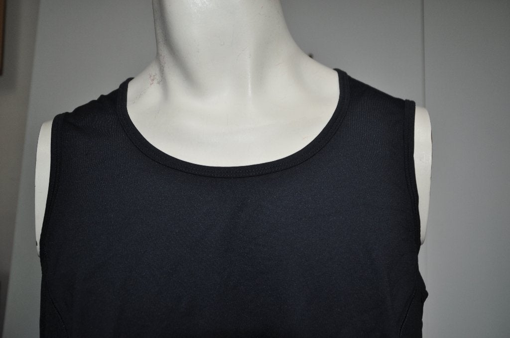 M14M Top blauw maat L, Ophalen of Verzenden, Zo goed als nieuw, Blauw, Zonder mouw