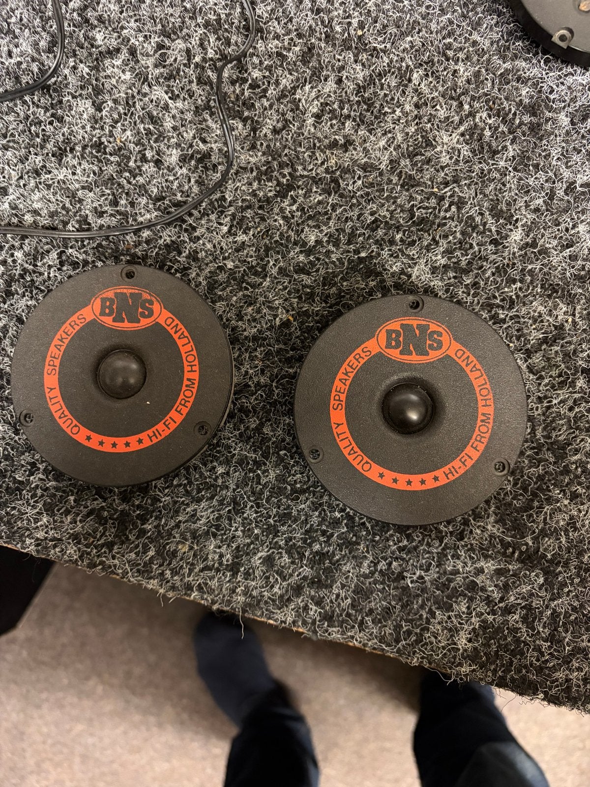 Vifa D19TD-05 8 Ohm Hoog Luidsprekers (Set van 2), Ophalen of Verzenden, Gebruikt, Overige typen, Overige merken