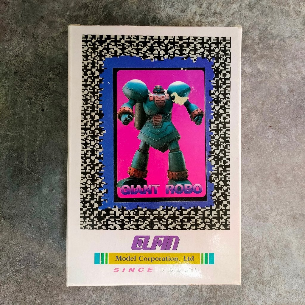 Giant Robo Soft Vinyl Kit 1/100 – Elfin S112 Korea, Ophalen of Verzenden, Gebruikt, Stoffen beer, Overige merken