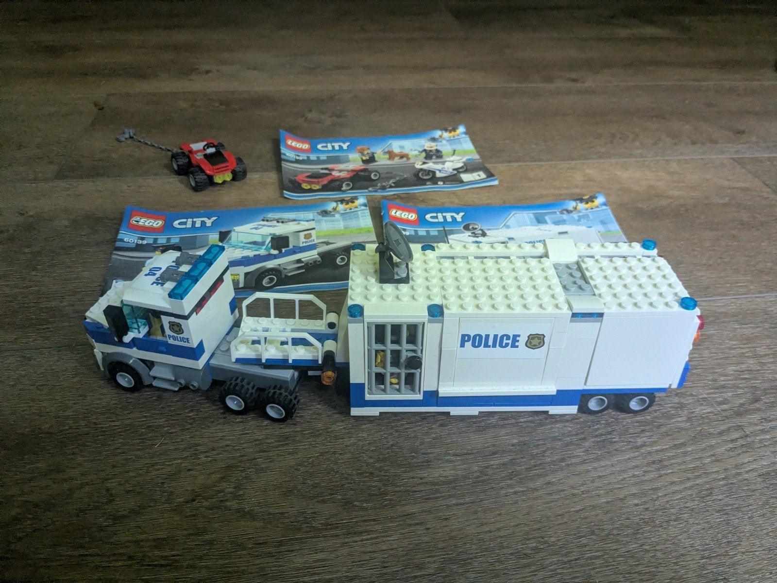Lego City 60139 politievrachtwagen, Ophalen of Verzenden, Zo goed als nieuw