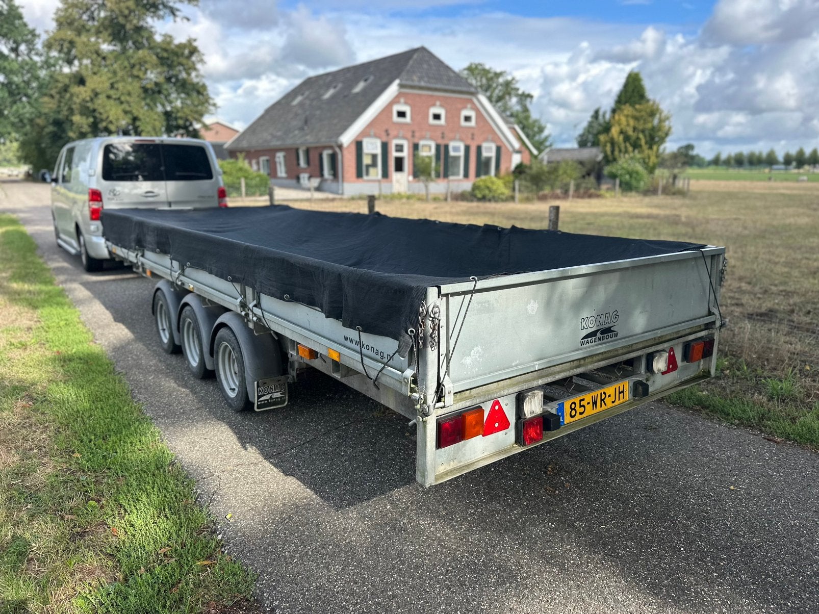 Ifor williams tridem drieas plateau !!, Ophalen of Verzenden, Zo goed als nieuw
