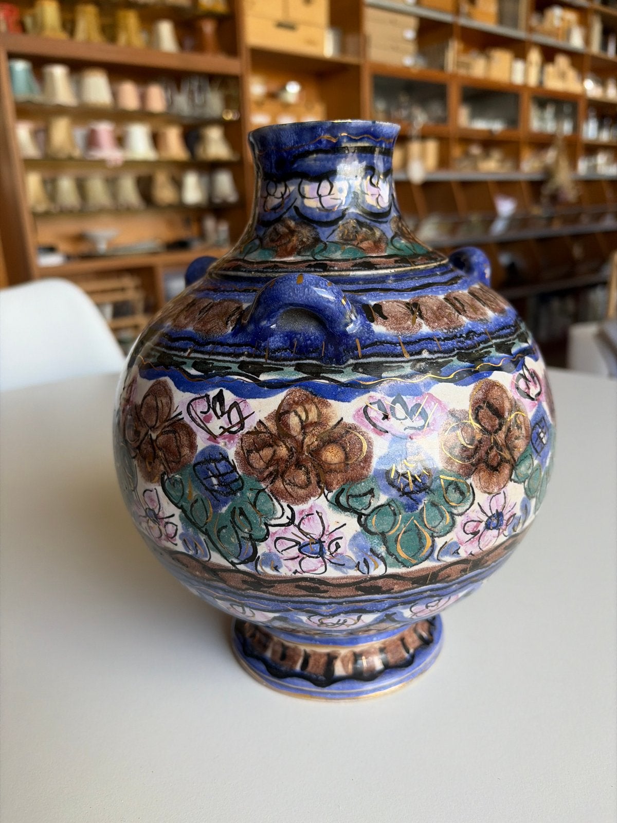 Vintage vaas De Olde Kruyk D.O.K. Rozan – Puntgaaf, Ophalen of Verzenden