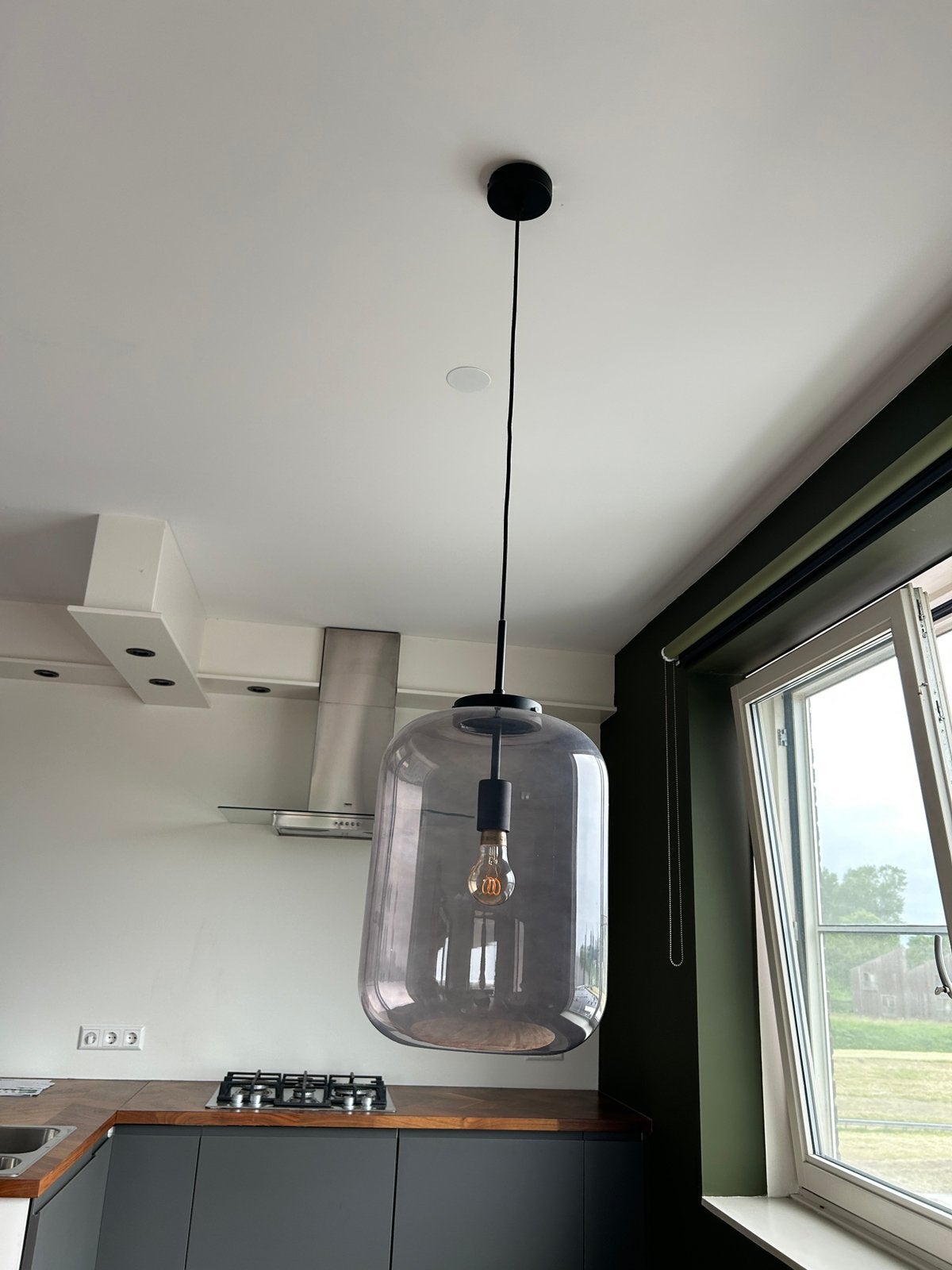 Hanglamp industrieel, Ophalen, Minder dan 50 cm