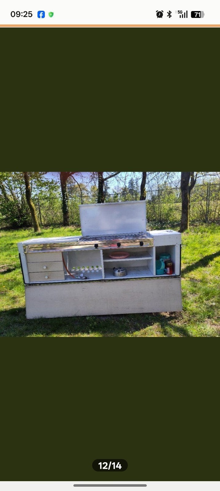 Trigano Odyssee luifel bermkeuken fietsenrek, Ophalen of Verzenden, Zo goed als nieuw, Tot en met 5