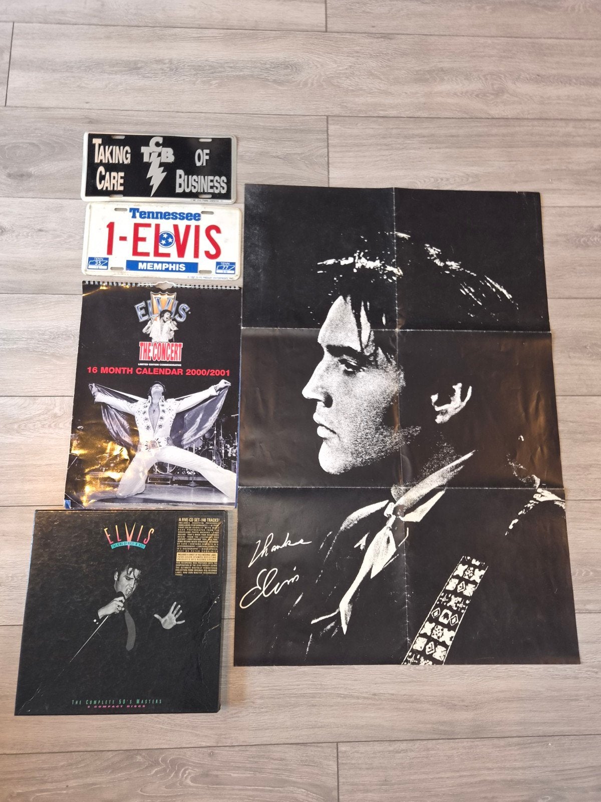 Elvis Presley Collectie: Gesealde Plaat, Kalender, Platen, Ophalen, Zo goed als nieuw, Cd of Plaat