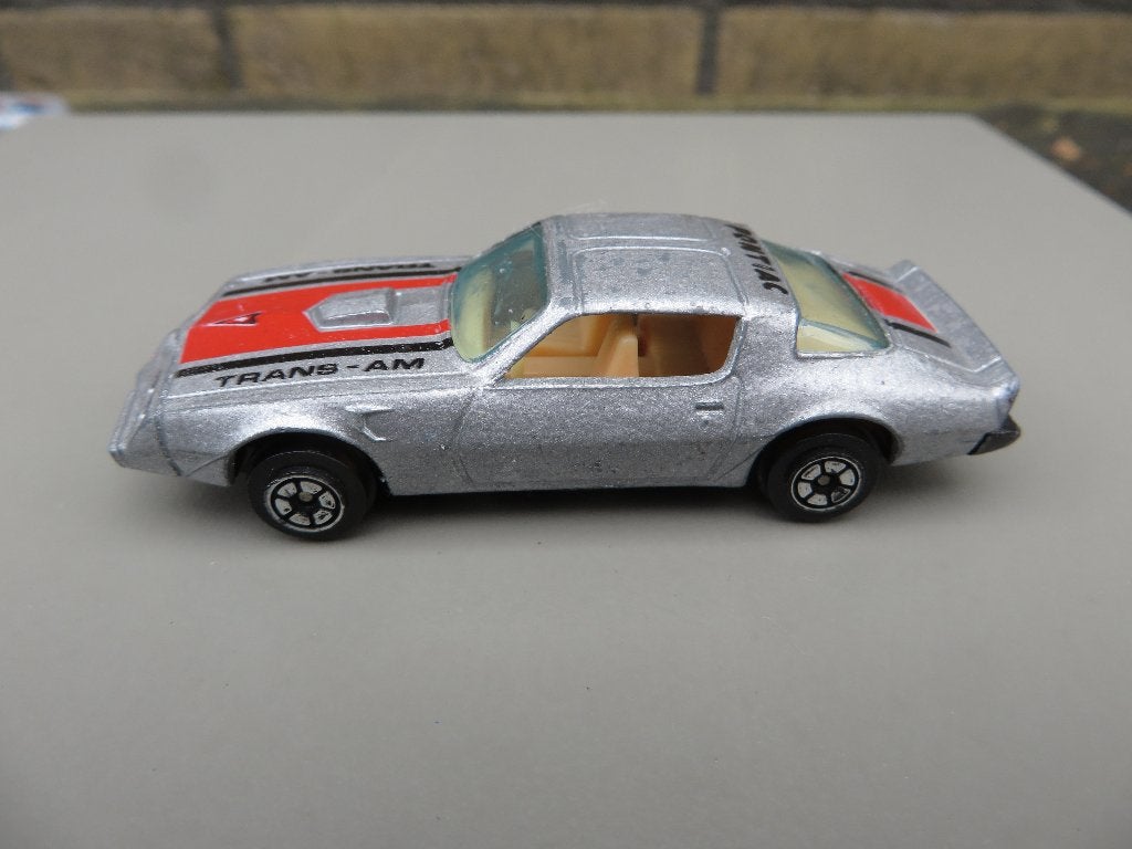 Yatming Pontiac Trans-Am Zilver, Ophalen of Verzenden, Gebruikt, Auto