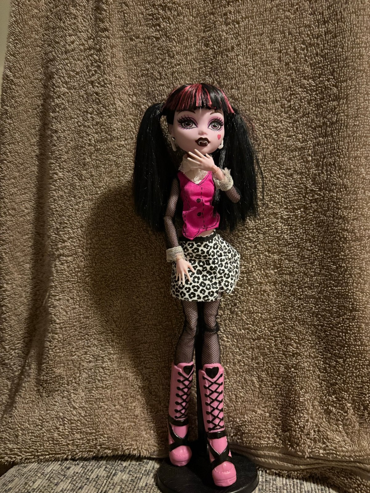 Monster High Draculaura, Ophalen of Verzenden, Zo goed als nieuw, Overige typen
