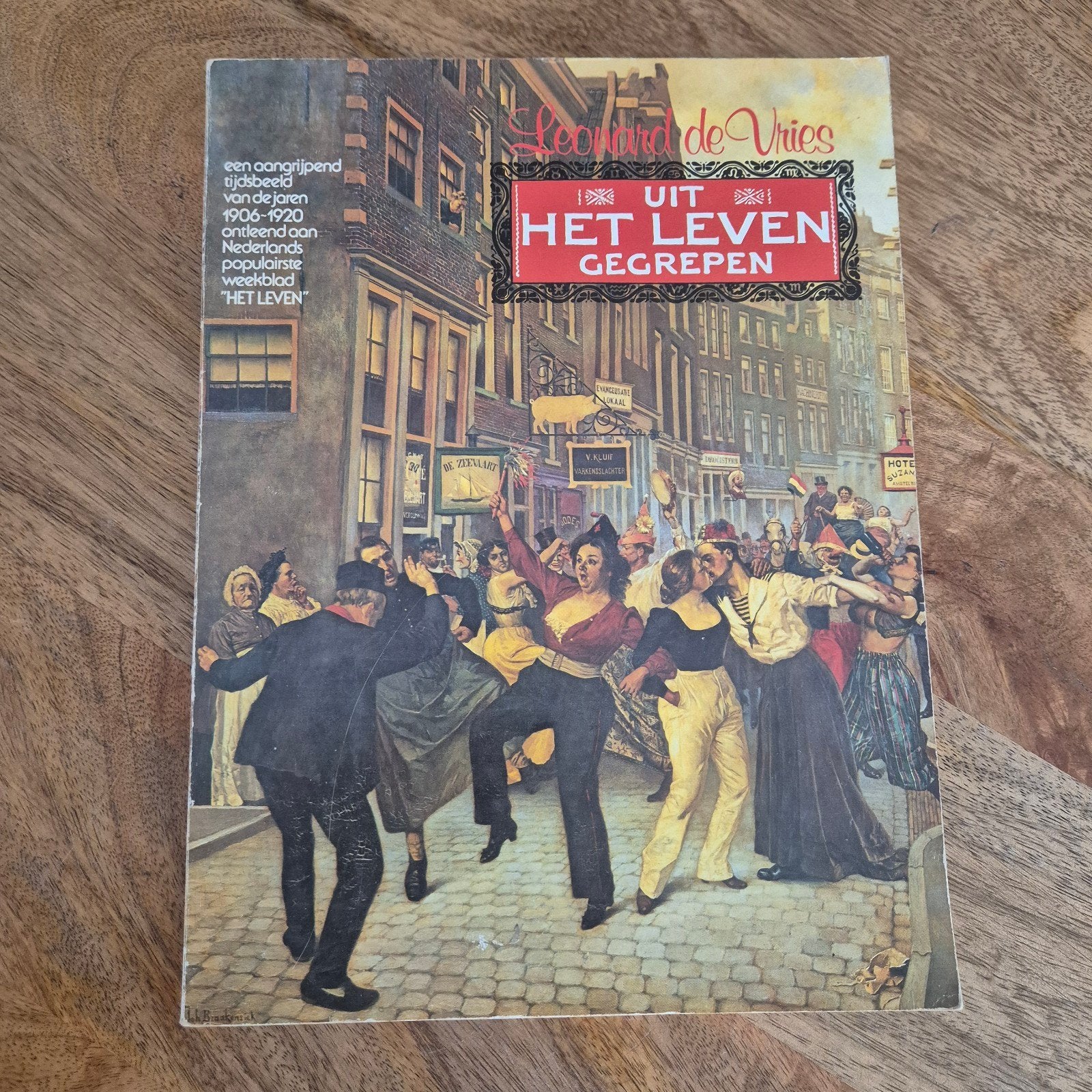 Uit Het Leven Gegrepen - Leonard de Vries, Boeken, Ophalen of Verzenden, 20e eeuw of later, Gelezen, Leonard de Vries