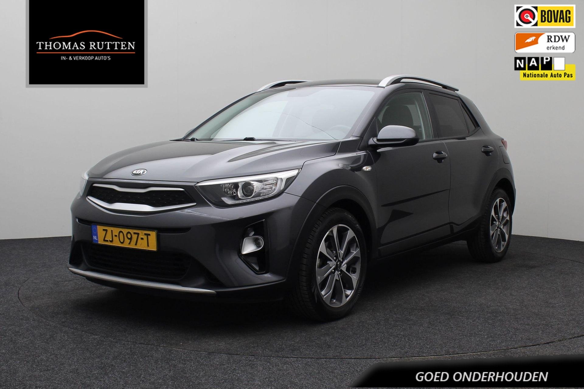 Kia Stonic 1.0 T-GDi DynamicLine 2019 NAP Navigatie | Airco, Auto's, Kia, Gebruikt, Euro 6, Origineel Nederlands, Bedrijf