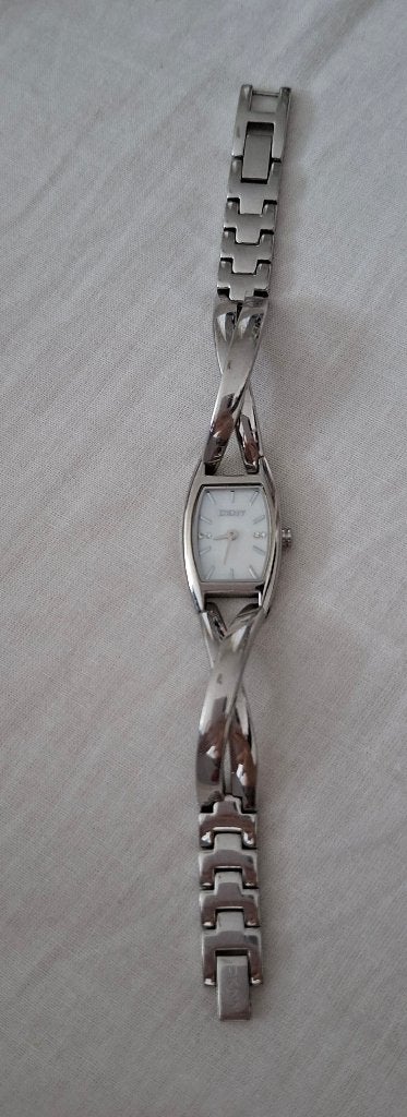 DKNY horloge, Sieraden, Tassen en Uiterlijk, Horloges | Dames, Staal, DKNY, Polshorloge, Ophalen of Verzenden