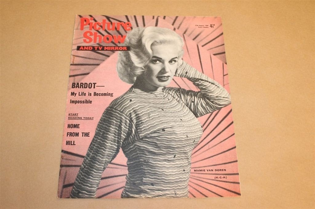 Magazine Picture Show - 1960 - Special Brigitte Bardot !!, Ophalen of Verzenden, Zo goed als nieuw, Personen