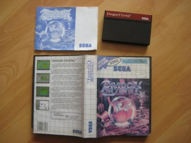 Dragon Crystal Sega Mastersystem Master System, Spelcomputers en Games, Avontuur en Actie, Gebruikt, 1 speler, Ophalen of Verzenden