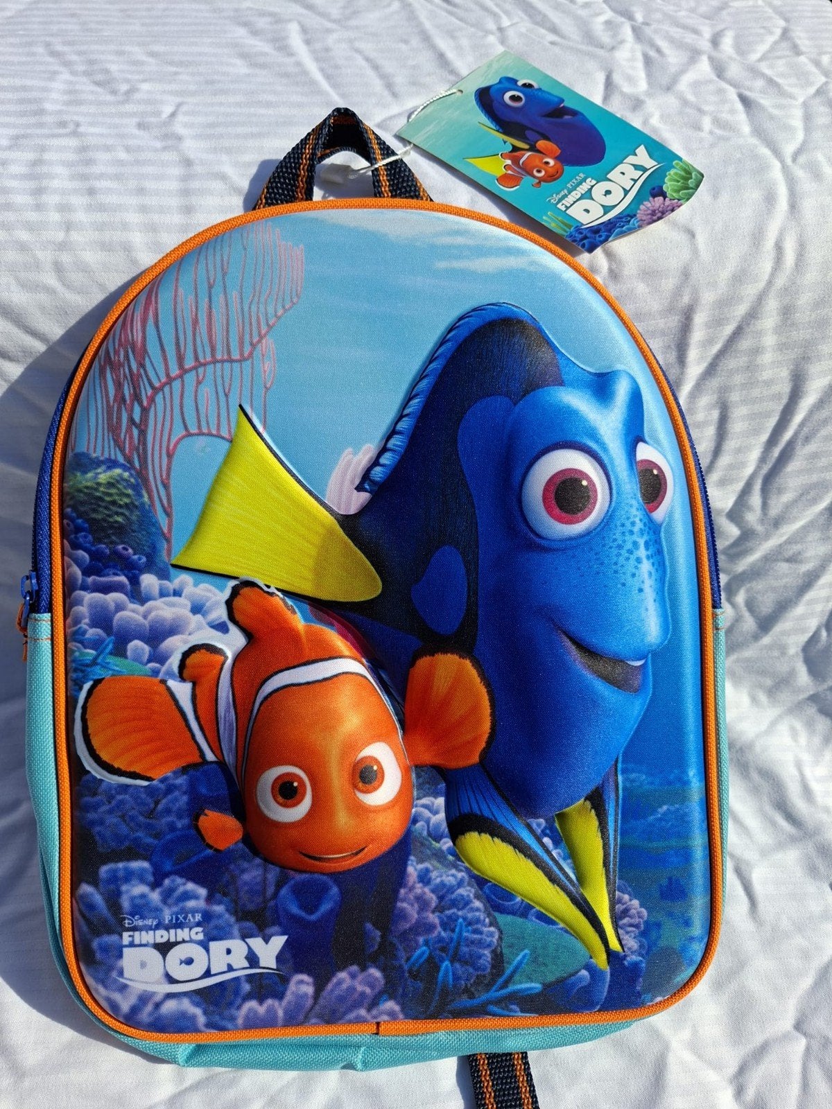 Nieuwe Finding Dory rugzak voor kinderen, Ophalen of Verzenden, Nieuw, Blauw, Overige merken