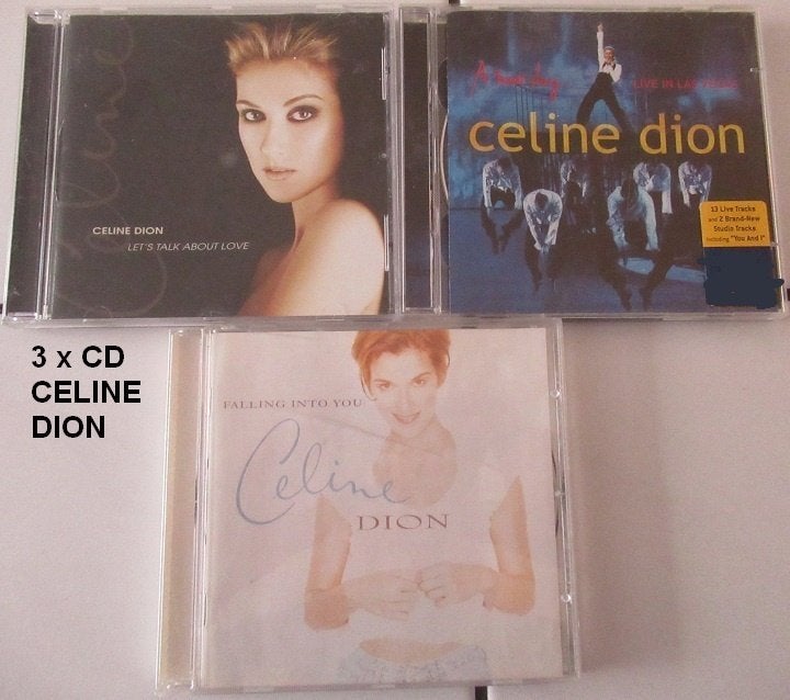 CELINE DION, 3 x CD, nieuw staat, Cd's en Dvd's, Cd's | Wereldmuziek, Ophalen of Verzenden