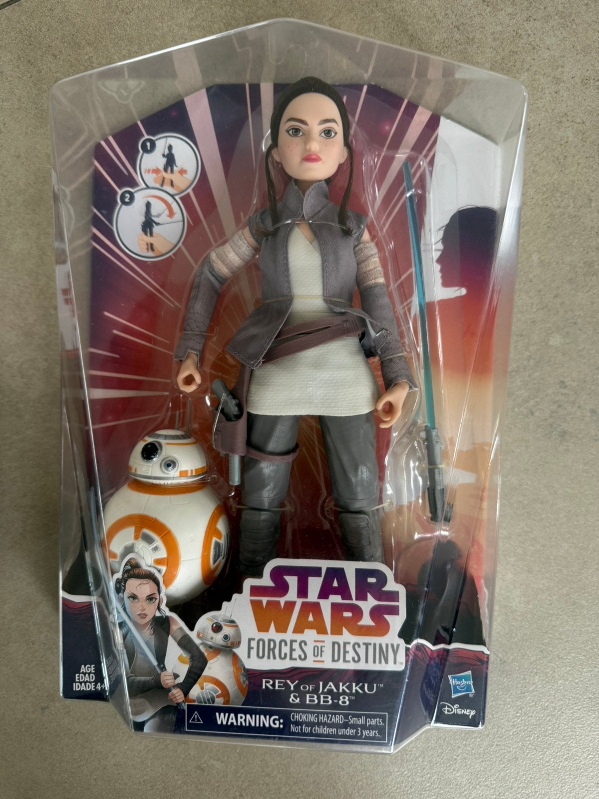 Star Wars Rey of Yakki & BB-8, Ophalen of Verzenden, Nieuw, Actiefiguurtje