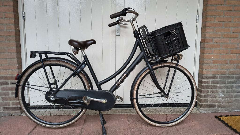 Cortina U4 Transport 28inch, Fietsen en Brommers, Fietsen | Dames | Damesfietsen, Terugtraprem, Gebruikt, Versnellingen, 50 tot 53 cm