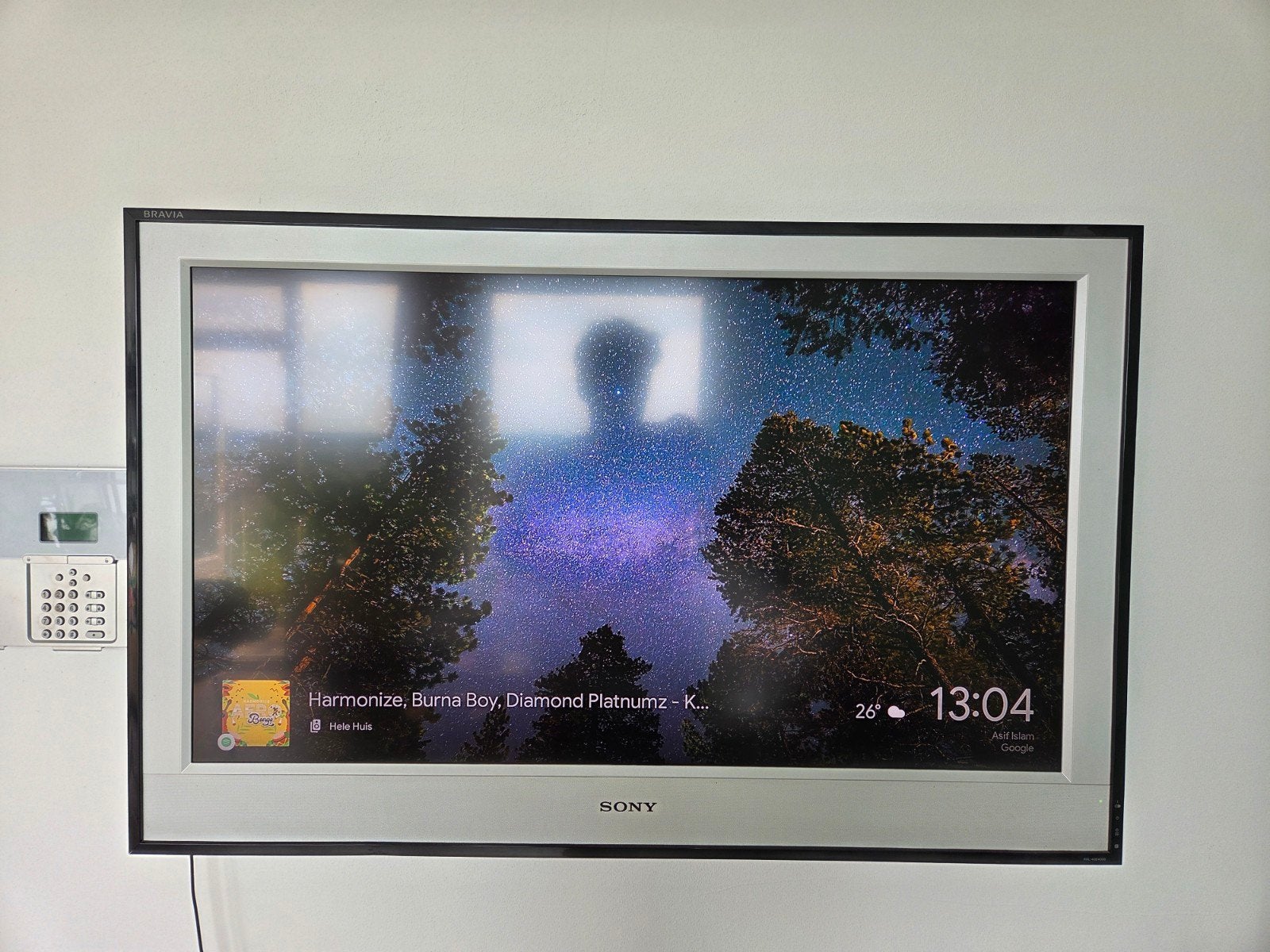 Sony Bravia 40 inch TV met Chromecast, Audio, Tv en Foto, Televisies, Ophalen, Gebruikt, LCD, Full HD (1080p)
