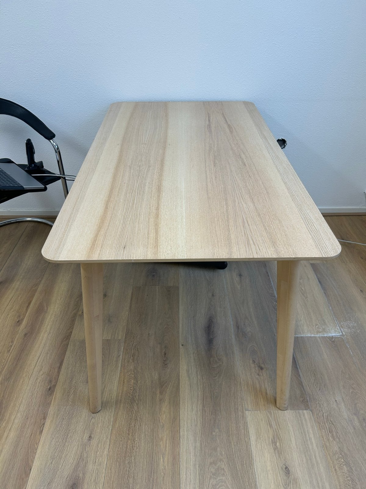 Ikea Lisabo tafel - Essenfineer - Red Dot Design Award, Huis en Inrichting, Tafels | Eettafels, Gebruikt, 50 tot 100 cm, 100 tot 150 cm