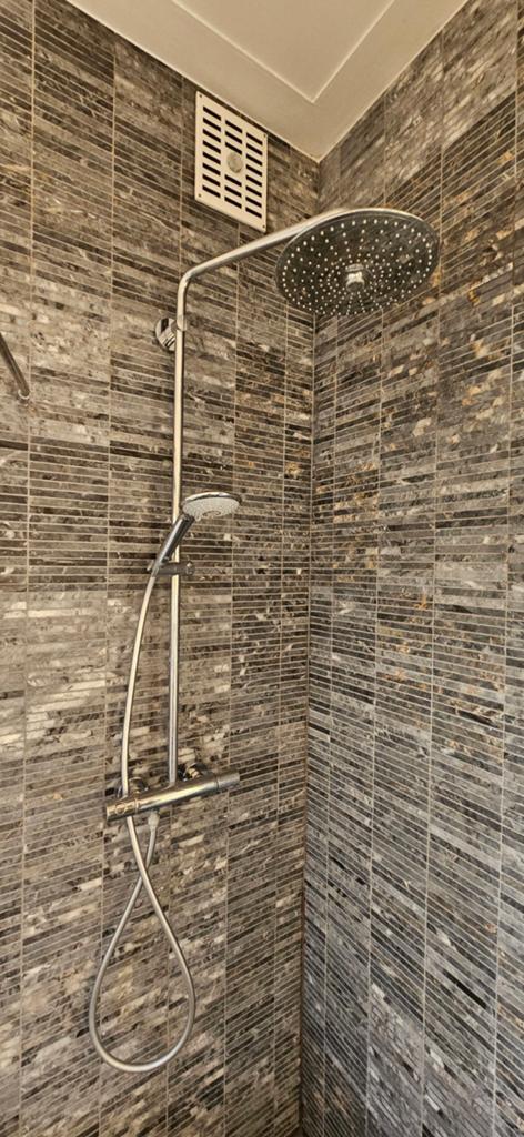 Grohe regendouche, Doe-het-zelf en Verbouw, Sanitair, Ophalen, Gebruikt, Rvs, Douche
