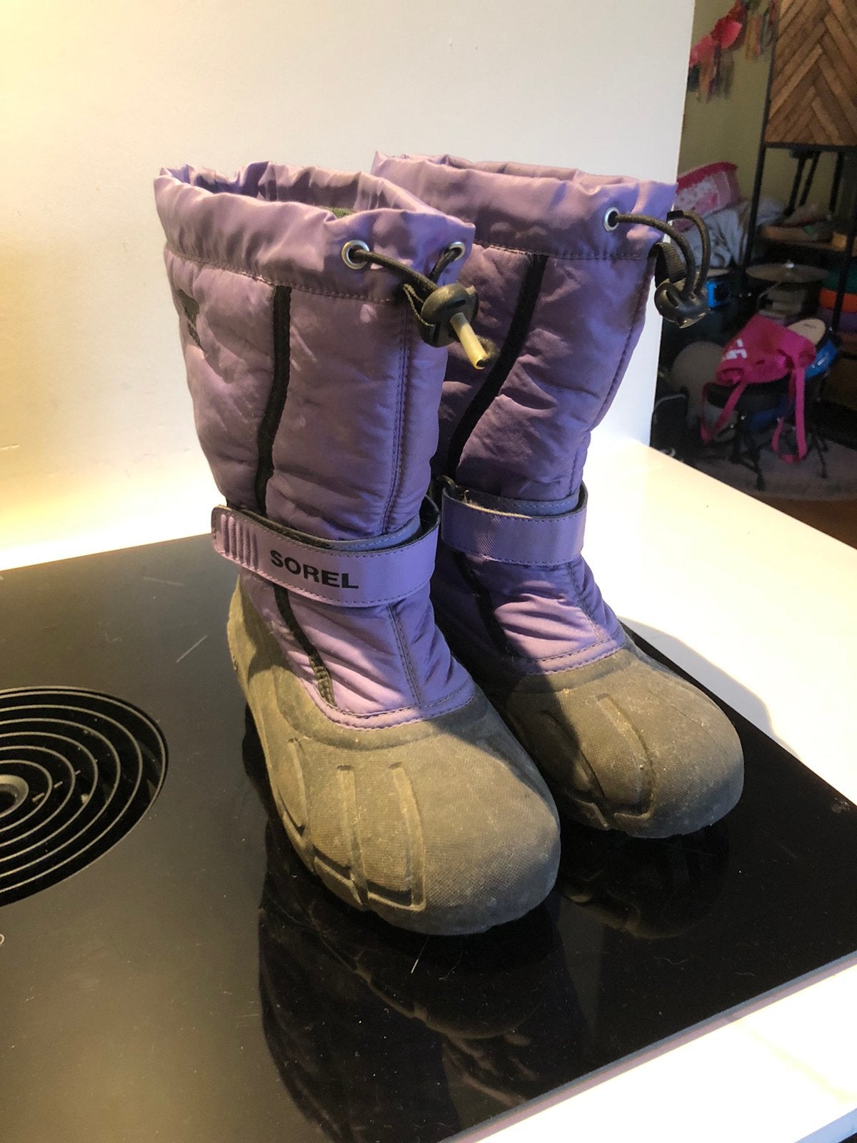 Mooie dames winter laarzen maat 37, Ophalen, Hoge laarzen, Zwart, Gedragen