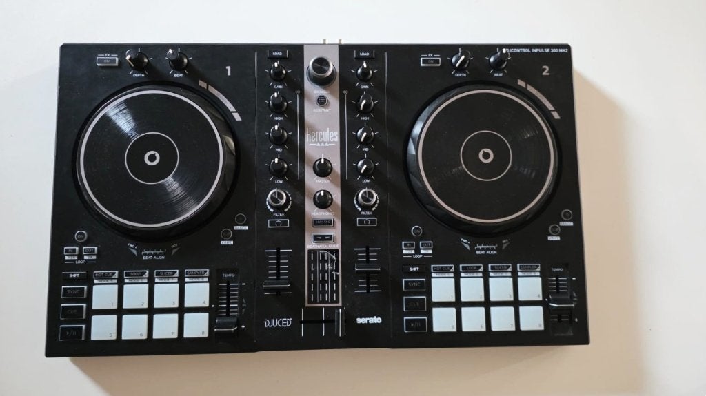 Hercules DJControl Inpulse 300 MK2 DJ Controller, Ophalen of Verzenden, Zo goed als nieuw, Dj-set, Overige merken