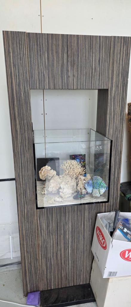 Uniek stijlvol chique aquarium, Ophalen, Zo goed als nieuw, Leeg aquarium